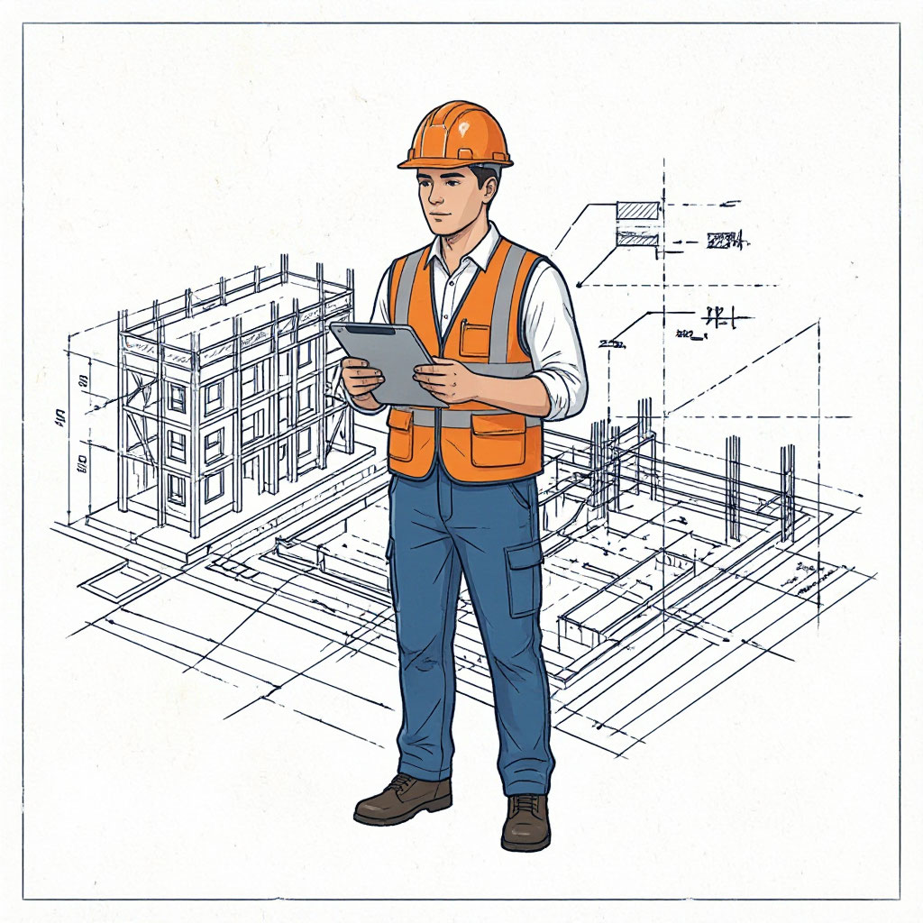 Northcrest project manager on site at a Charlotte-area property